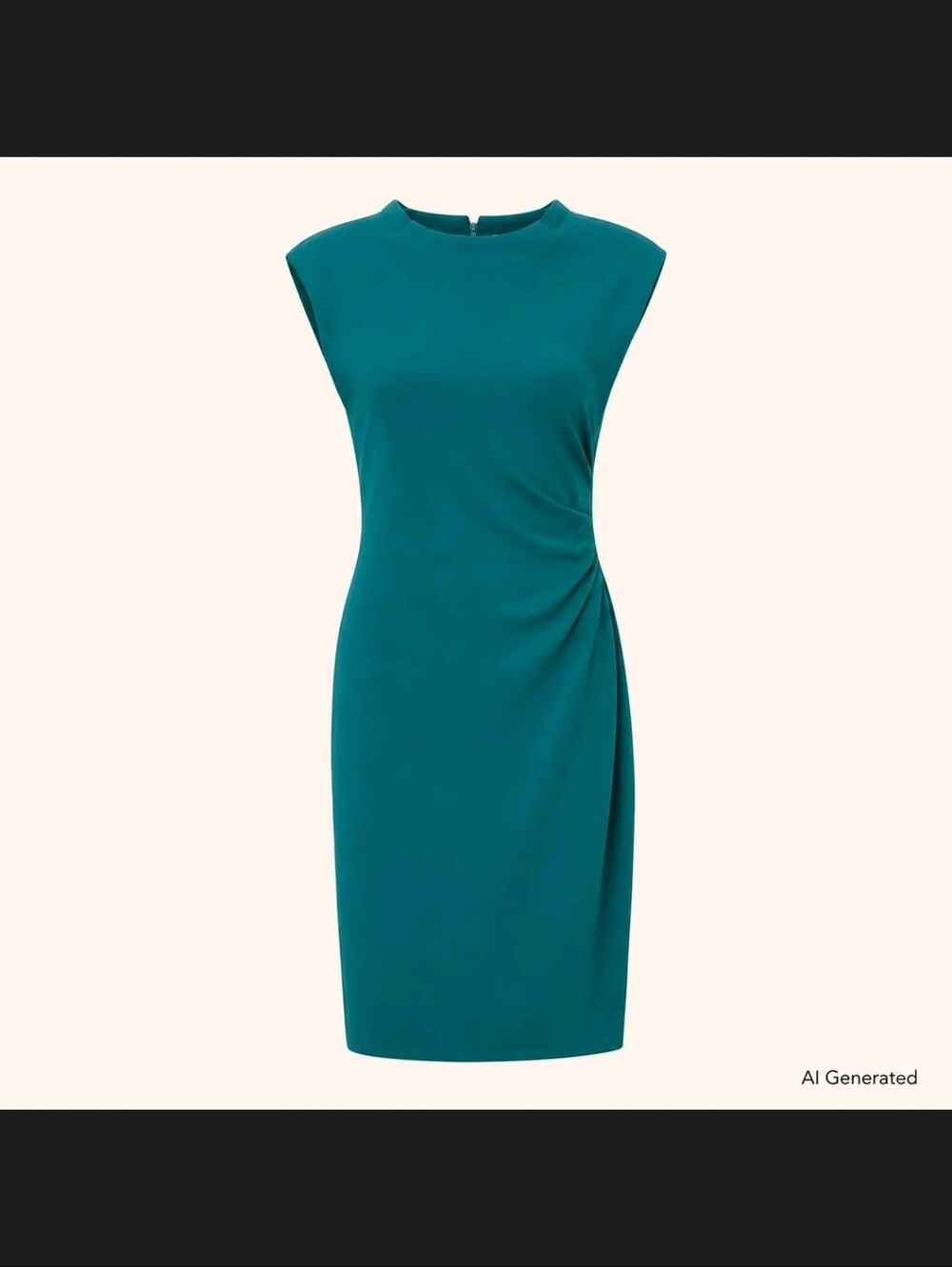 Diane Von Furstenburg The Darrius Dress Sheath Dress Bodycon Sz 4 - Picture 3 of 13